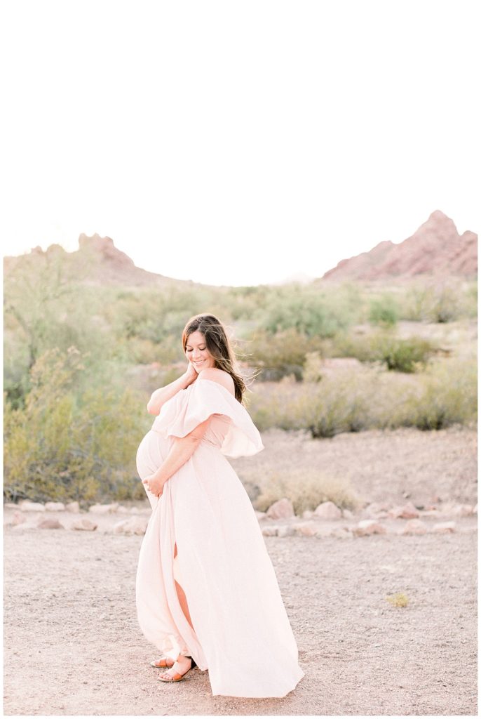 Arizona Maternity Photographer, Sunset Maternity Sessions, Glowing maternity session