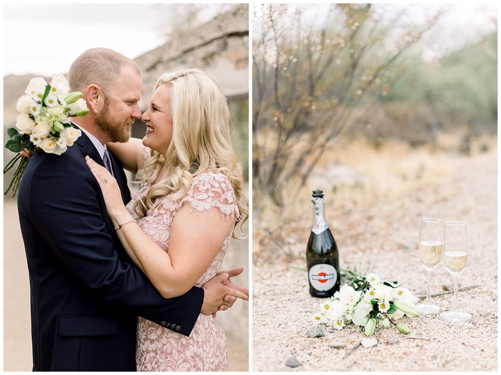 Desert Engagement Session in Downtown Phoenix