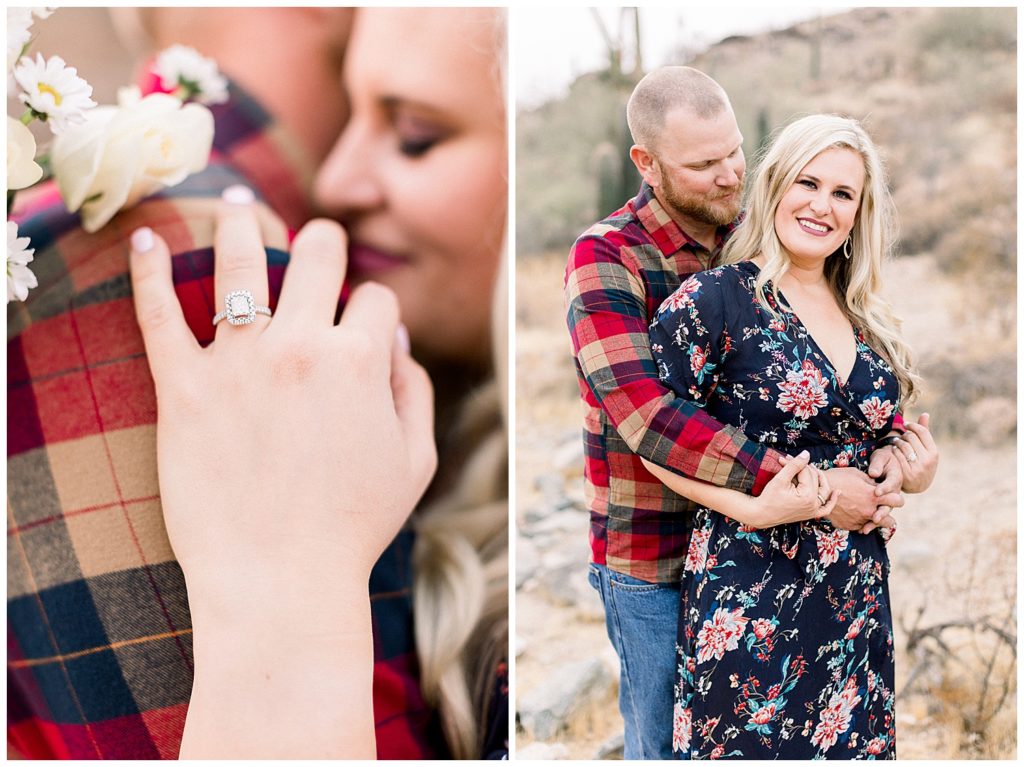 Fall Engagement Session in the Desert