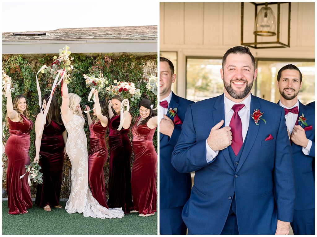 Gather Estate Wedding, Bridal Party Portraits, Arizona Wedding Photographer