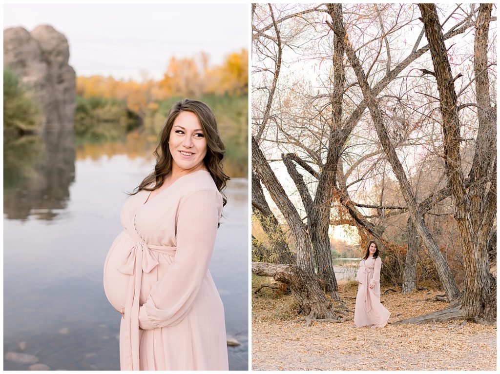 Arizona Maternity Photographer, Maternity Session by the River
