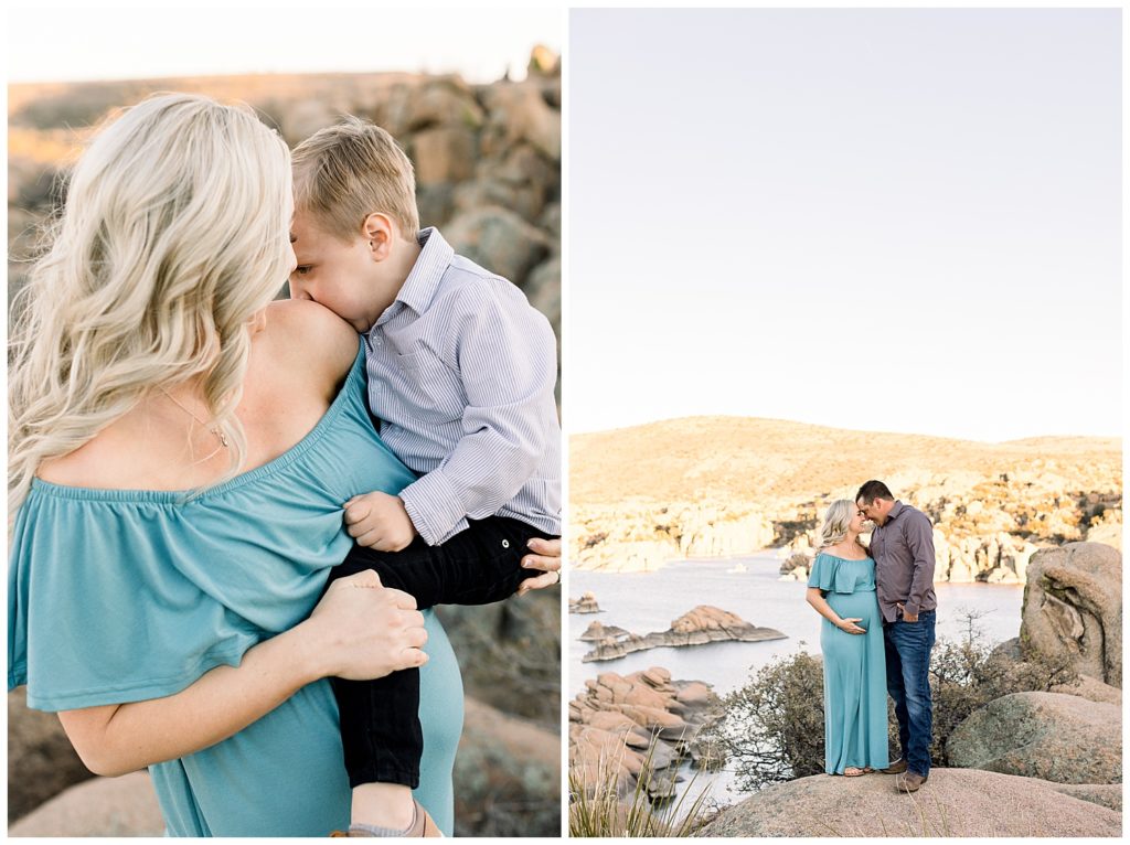 Watson Lake Prescott Arizona, Maternity Photographer