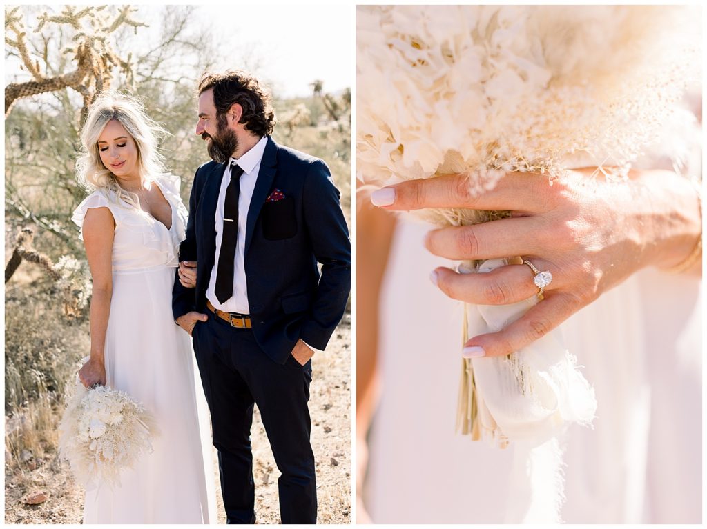 Desert Elopement at the Superstition Mountains