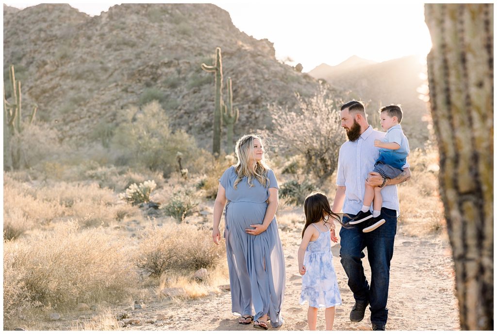 Maternity Session in the Phoenix, Arizona Desert