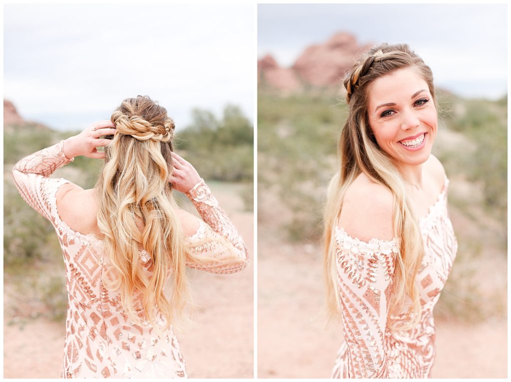 Papago Park Engagement session Phoenix Engagement Photographer, Branded by Bree Hair Artist