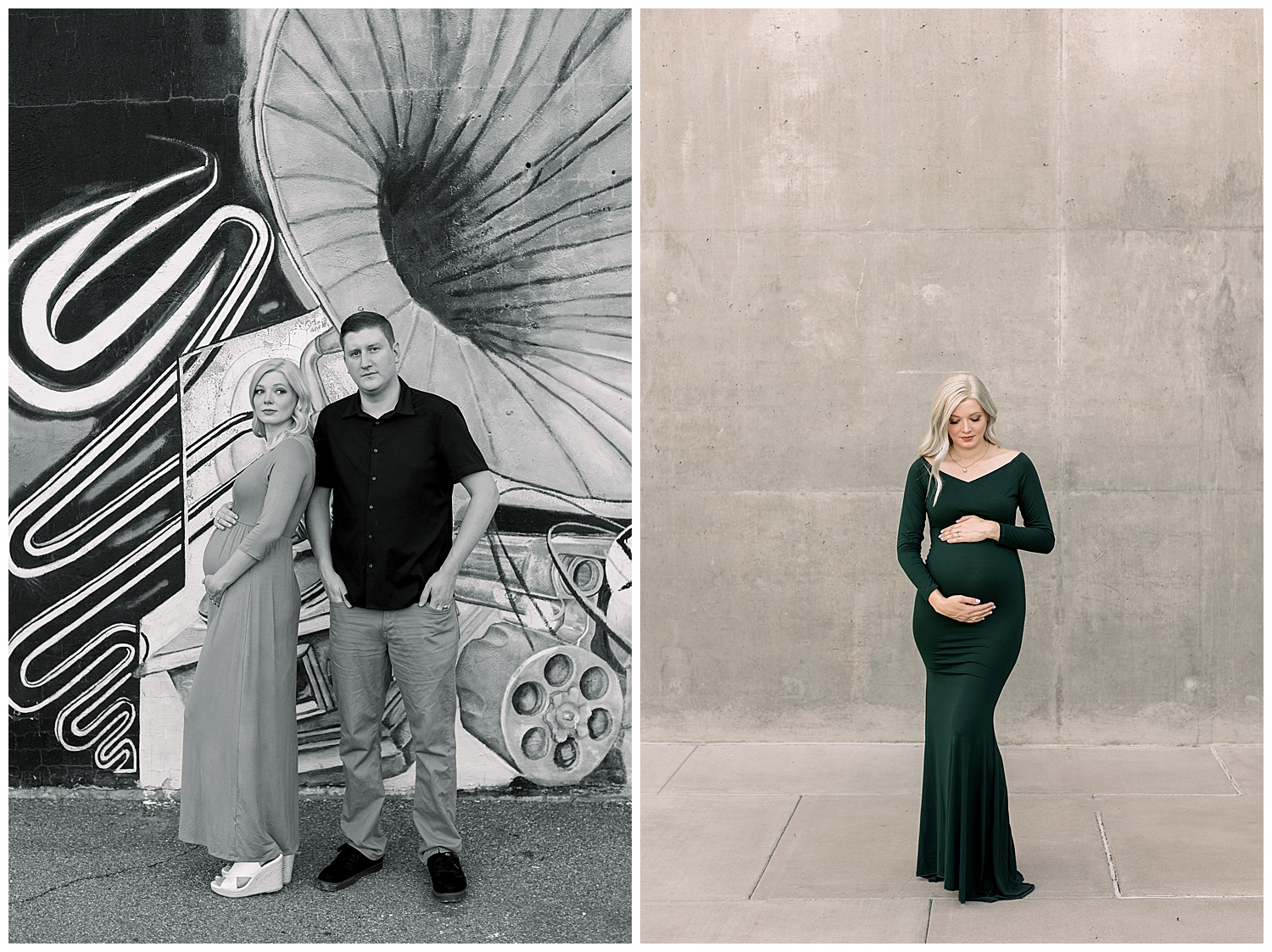 Fall Maternity Photo's in Downtown Phoenix