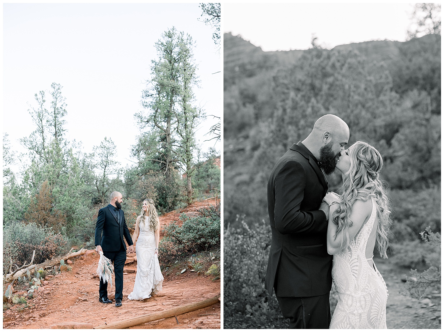 Sedona Arizona, Elopement in the Fall, Fall wedding