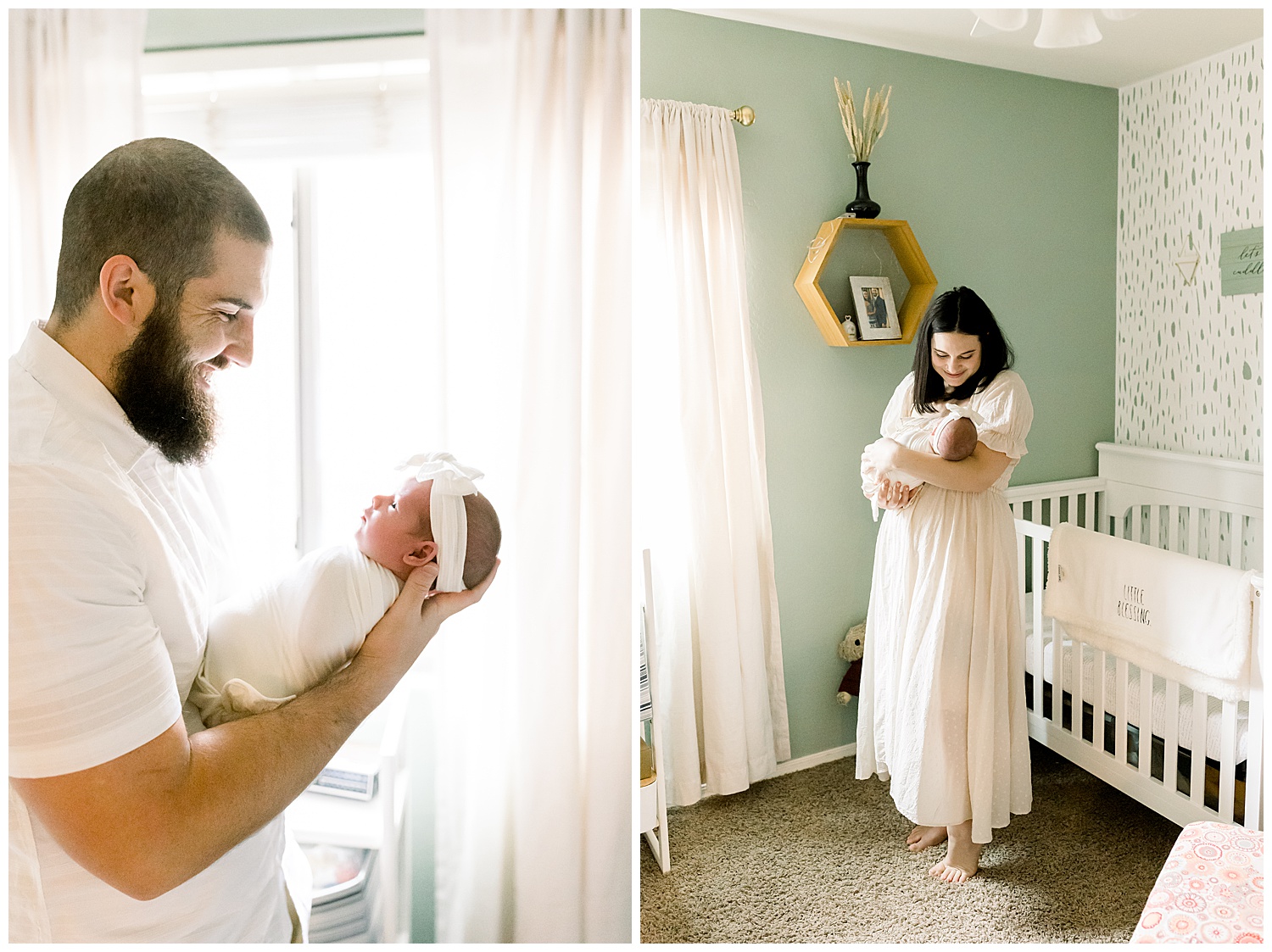 Lifestyle newborn session, in home, Arizona Newborn Photographer