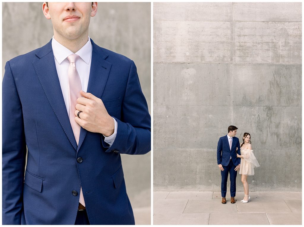 Classy and Elegant downtown Phoenix Engagement Session