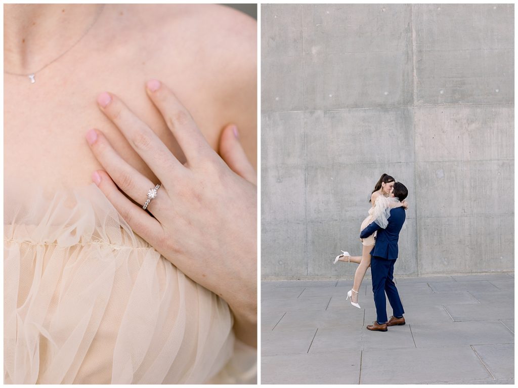 Downtown Phoenix, Swanky Engagement Session