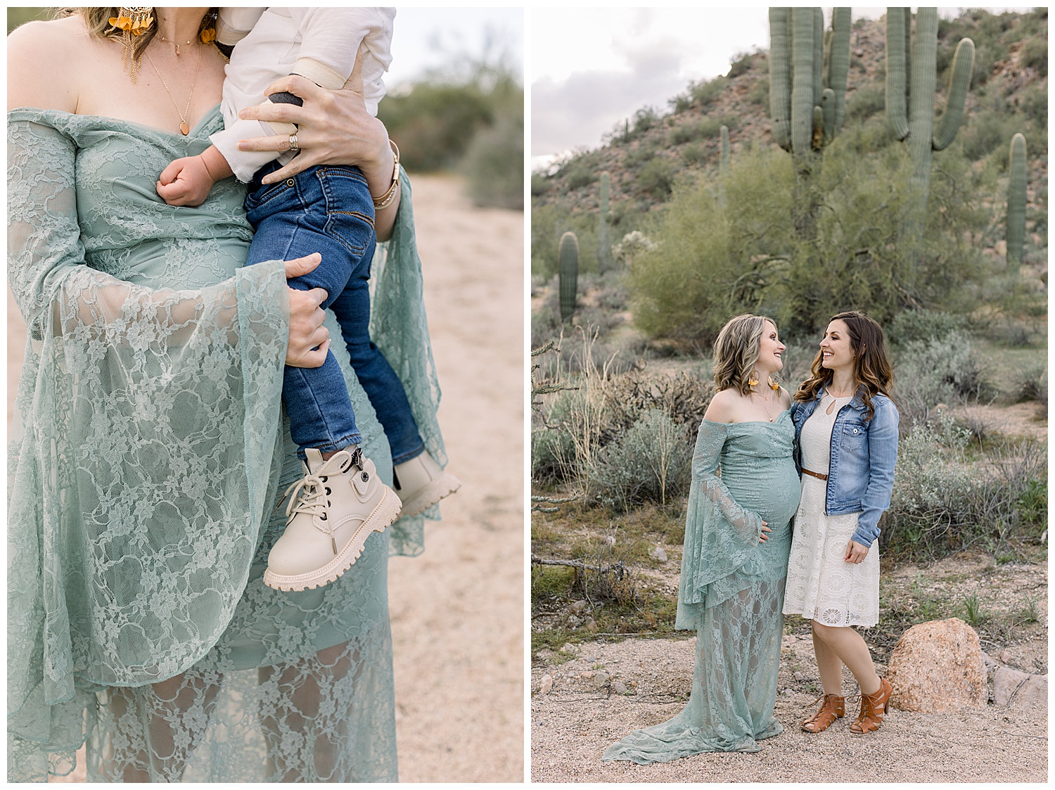 Maternity Session in Mesa Arizona with multigenerational family