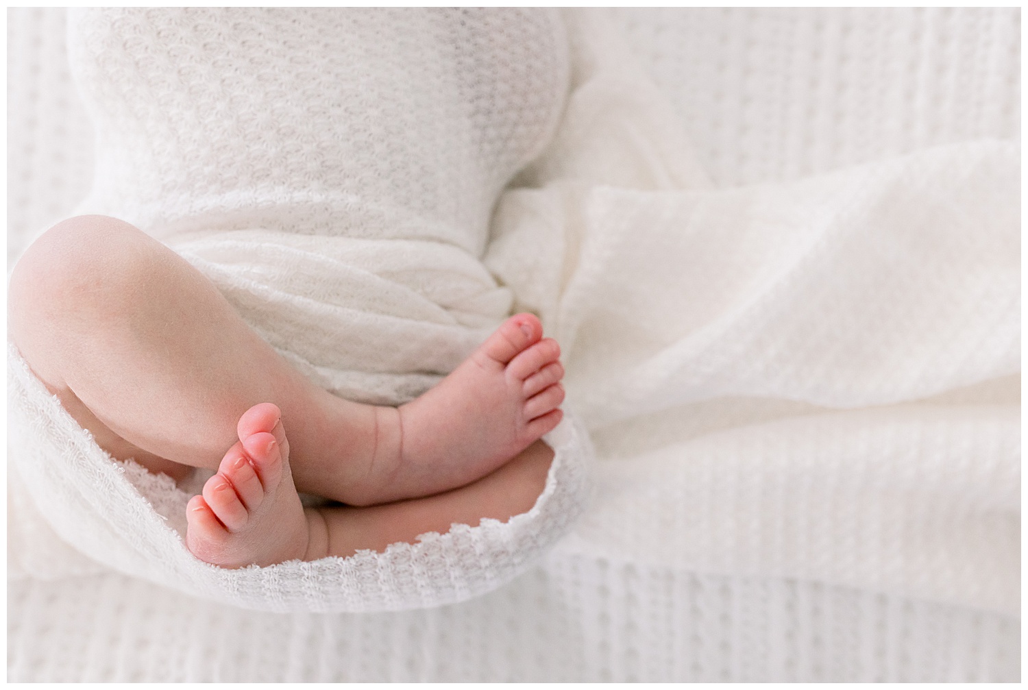 Tiny details of baby girl's toes, Arizona newborn lifestyle session