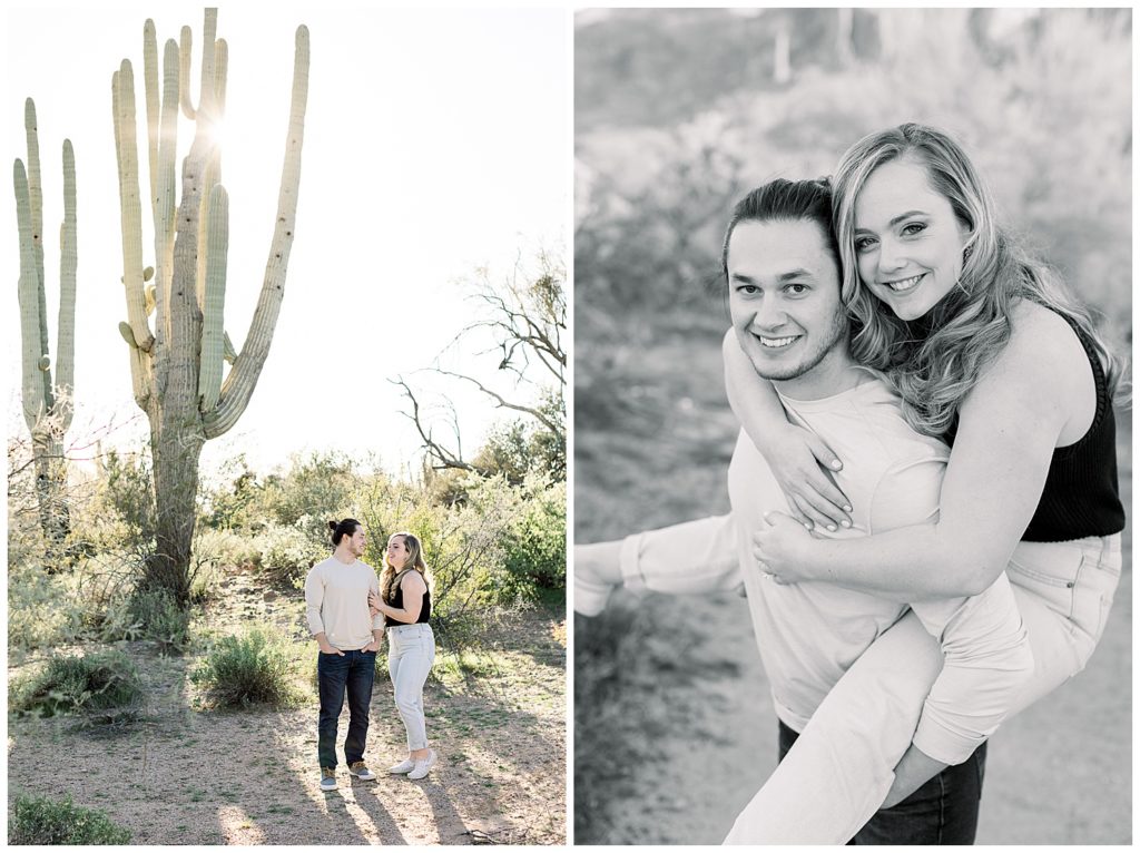 Superstition mountains Engagement Session by Trisha Rose Photography