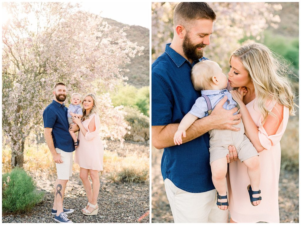 Spring Family Session in Arizona, spring vibes, light and airy, film photography