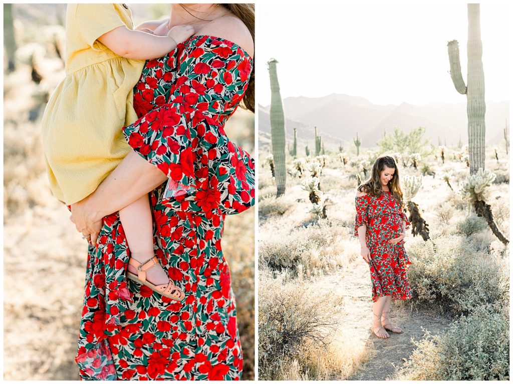 Arizona Desert Maternity Session