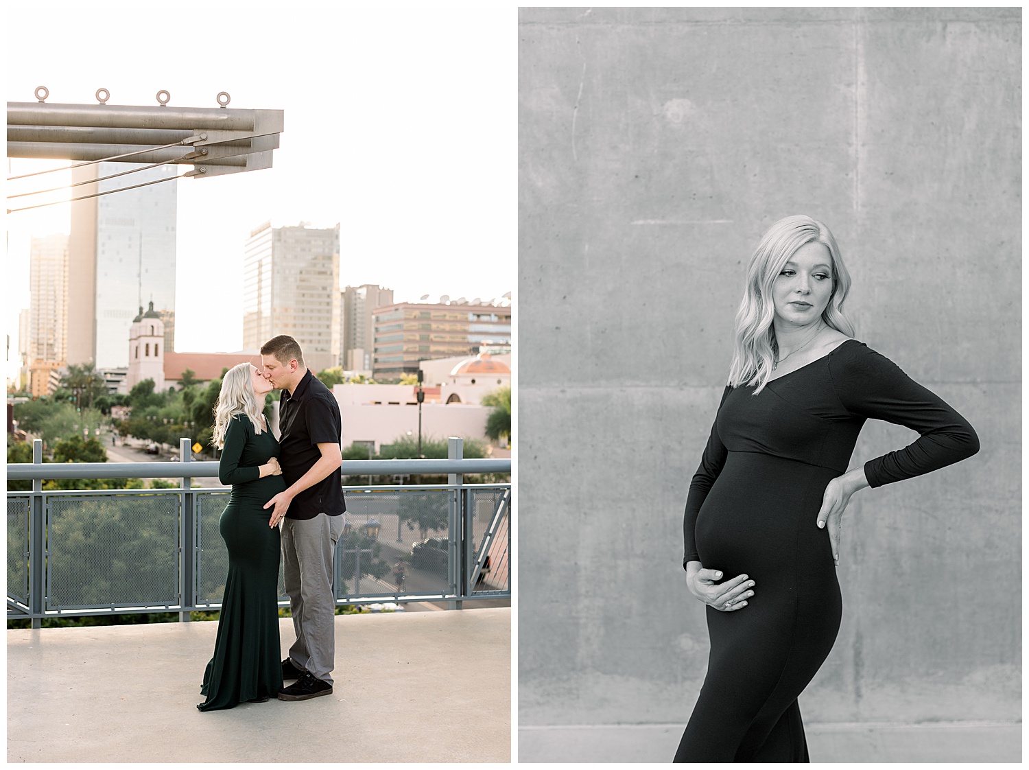 Phoenix Maternity Photographer, Downtown Fall Vibes for maternity session