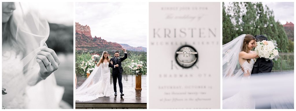 L'Auberge de Sedona Fall Wedding, Kristen and Ken with K Marie Weddings and Trisha Rose Photography