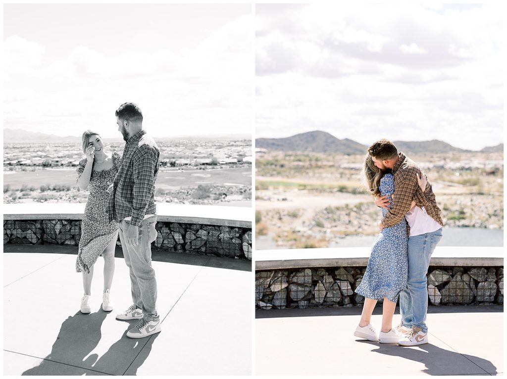 Proposal overlooking the city of Buckeye in Verrado at The Vic