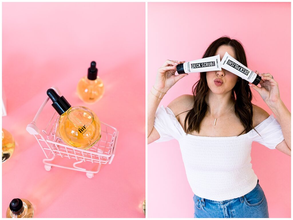 Product Photography for Female Brand, Phoenix Brand Photographer